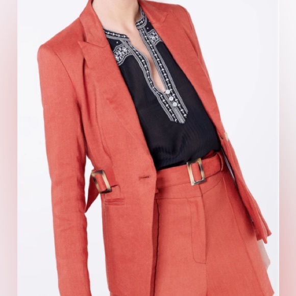 NWT $595 Vwronica Beard Baltazar Dickey Blazer Jacket - Picture 5 of 10